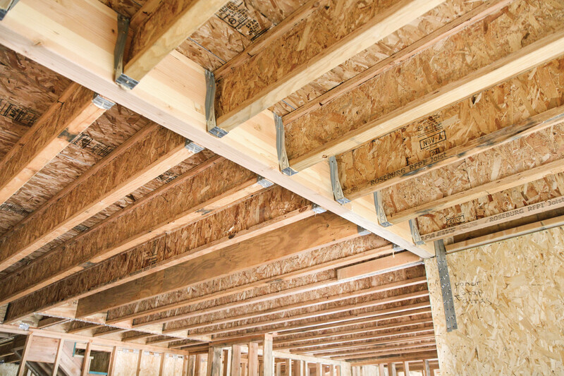 engineered rafters in framing application