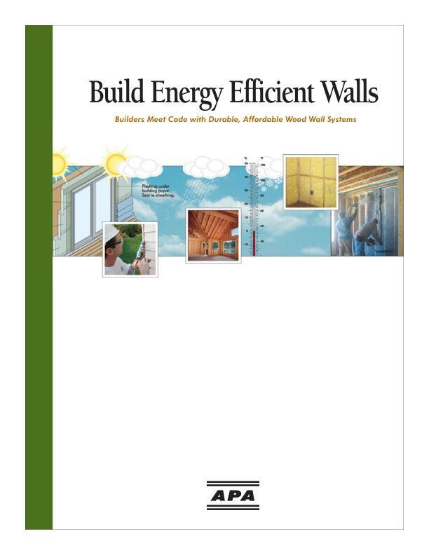 Build Energy Efficient Walls Guide (J440)

Provides five basic steps to construct energy-saving wood wall systems that meet code, are durable to the forces of nature, and save homeowners money.	

Issued December 2008