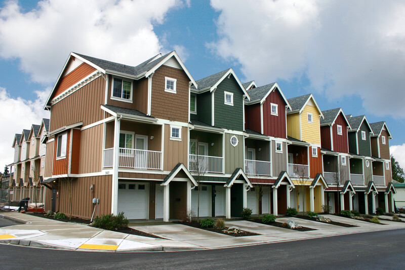 Townhouses-Multi-Family-Siding-Tacoma-Washington