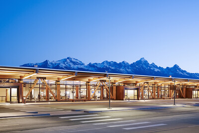 Jackson Hole Airport in Jackson Hole, Wyoming