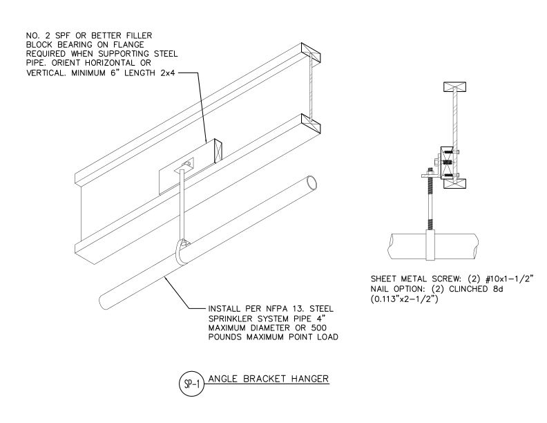 Angle Bracket Hanger (DT-SPR-1)