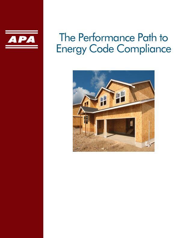 The Performance Path to Energy Code Compliance Guide (R505)

Navigating today’s energy codes presents a unique challenge for builders and home energy raters. Achieving compliance while balancing cost and structural requirements can be difficult. Performance paths evaluate the energy efficiency of an entire home as a system, allowing builders to exchange high-cost assemblies for cost-effective alternatives and still meet IECC requirements.	

8/1/2024