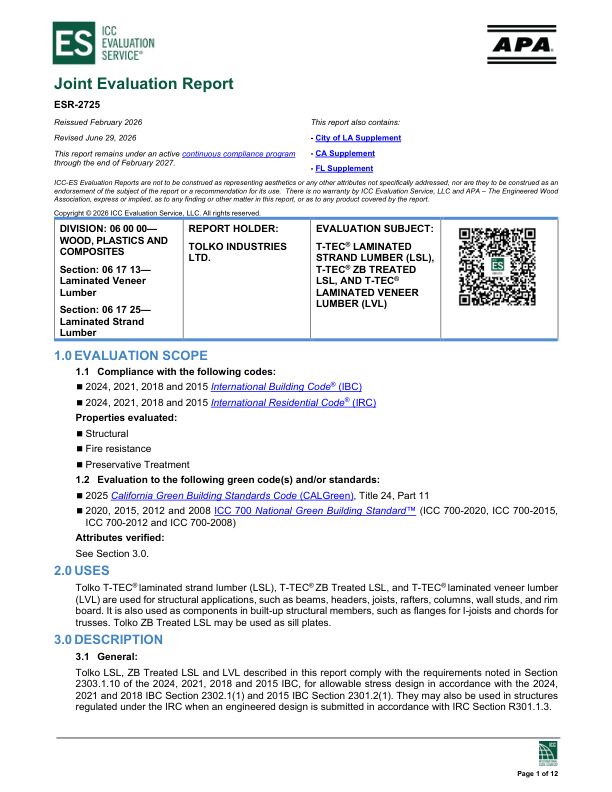 ESR-2725