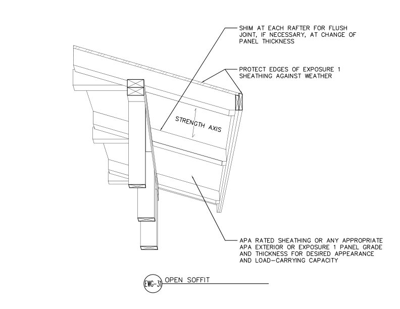 Open Soffit (DT-EWG-31)