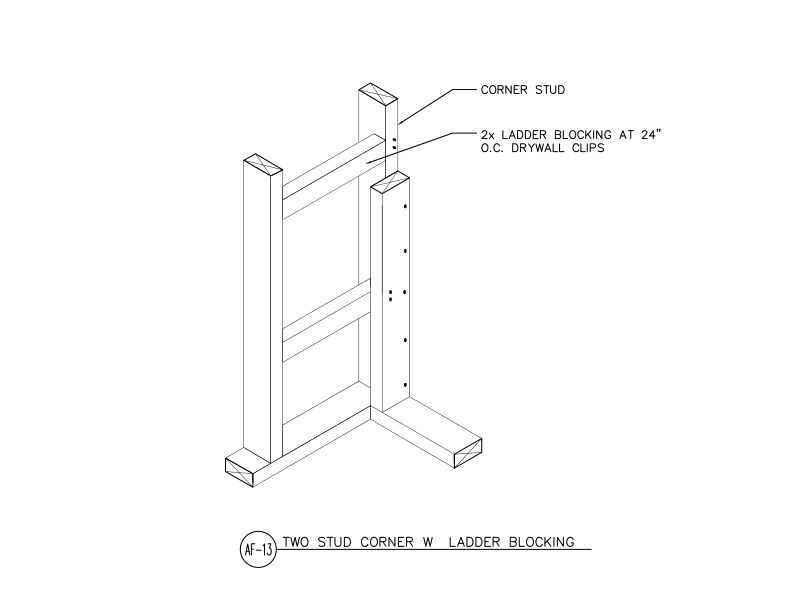 Two-Stud Corner (DT-AF-13)